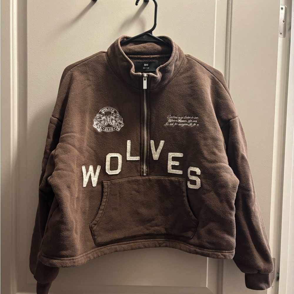 Brown Darc Sport Quarter-Zip Pullover